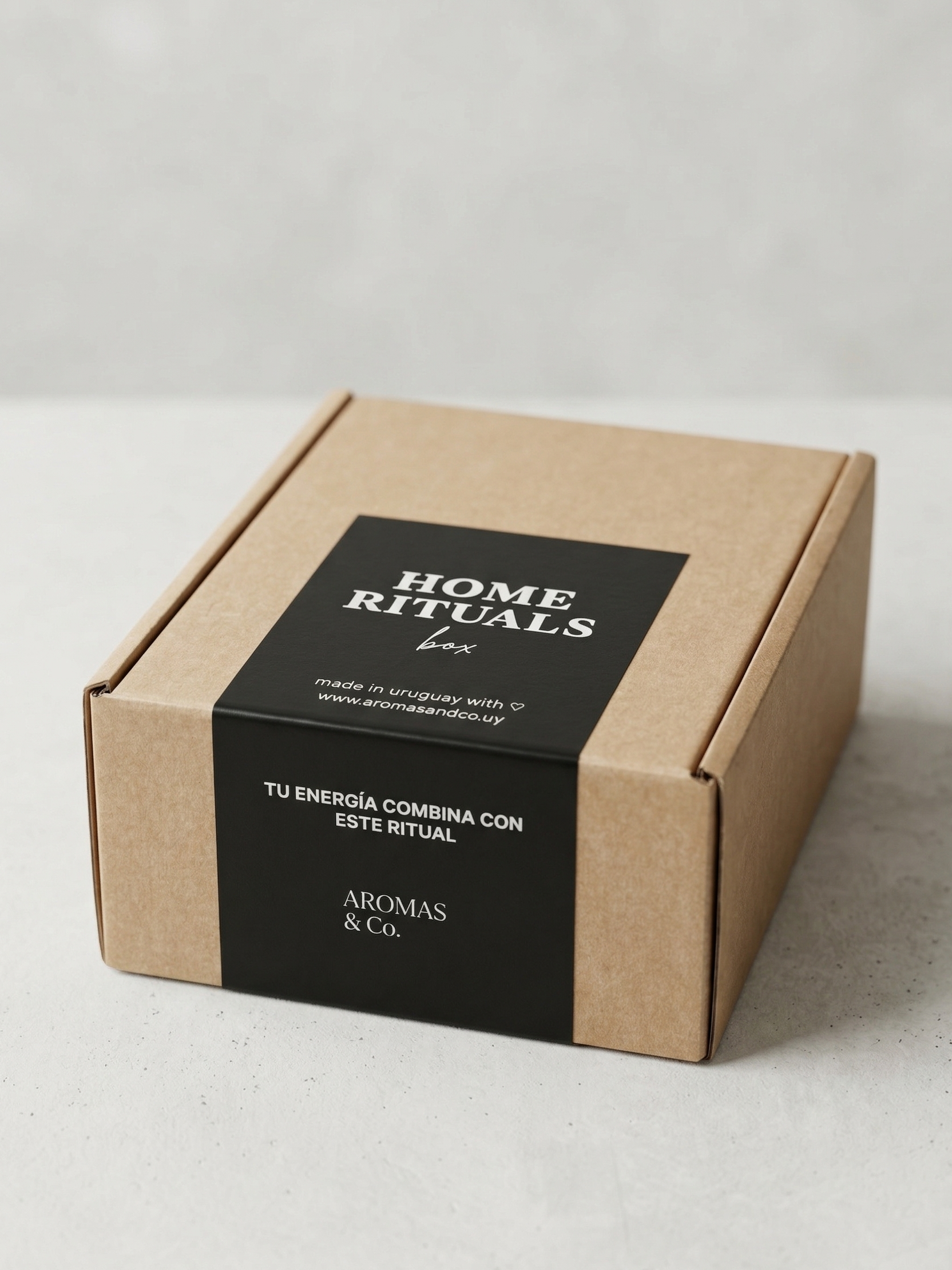 Caja de regalo Home Rituals Box de Aromas&Co., hecha en Uruguay, lista para entregar